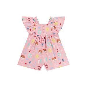 Lilly And Sid Girls  Lilly Friends Jumpsuit